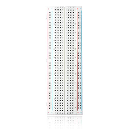 Treedix Solderless Breadboard Prototype Board Kit Compatible with Arduino Beginner Arduino Starter Shield Prototyping and Testing