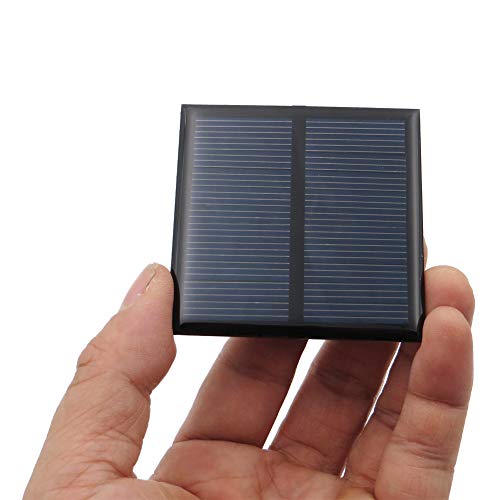 Treedix  Polysilicon Solar Panel Glue Solar Cell Battery Charger DIY Solar Product Mini Small Solar Panel Module Kit Polycrystalline Silicon