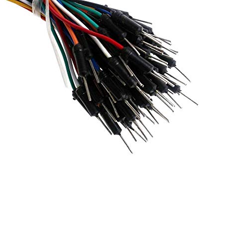 Treedix 195pcs Multicolored Breadboard Jumper Wires Solderless Flexible 10cm 15cm 20cm 25cm Wire Length Optional Compatible with Arduino (Male to Male)