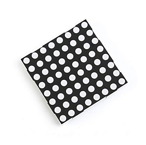 Treedix 64 LED Dot Matrix Display Compatible with Arduino MAX7219 LED Dot Matrix Module, RED