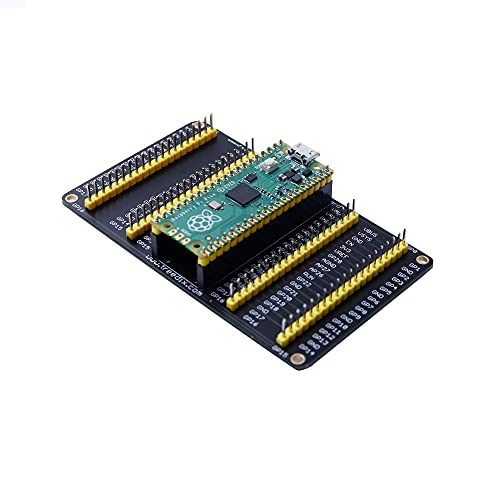 Treedix Compatible with Raspberry Pi Pico GPIO Expander External Expansion Board Two Sets of 2x20 Male Header for Connecting More Expansion Modules