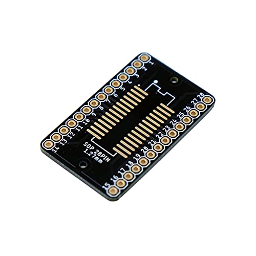 Treedix SSOP 0.65MM/SOP 1.27MM to DIP Adapter PCB Proto Board SMD to DIP Adapter SMD Converter Breakout Board