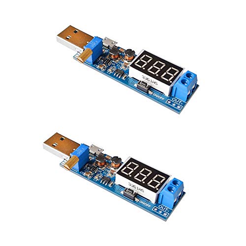 Treedix DC-DC USB Boost Power Supply Regulator Module 5V to 3.3V 9V 12V 24V Desktop Power Module