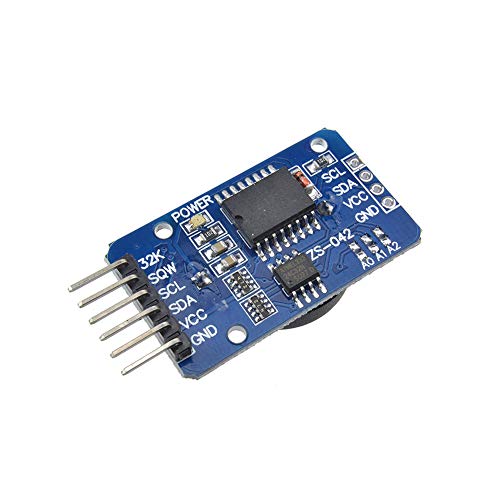 Treedix 3 pcs DS3231 High Precision Real Time Clock Module Board IIC Temperature Sensor Compatible with Arduino Raspberry Pi