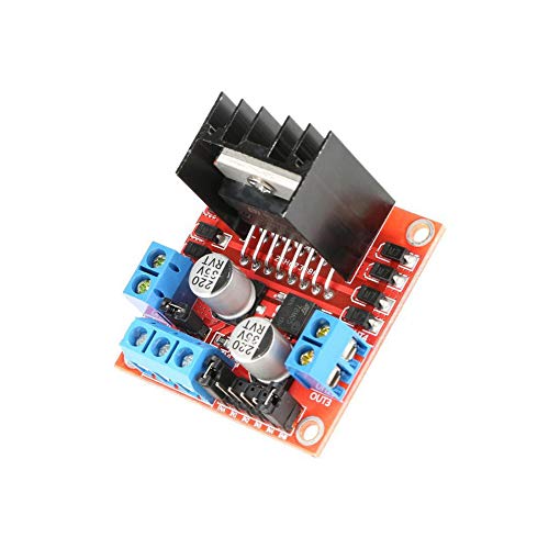 Treedix 6個 L298N モータードライブコントローラーボード デュアルHブリッジモータードライブモジュール Arduino DCステッピングモーターロボットスマートカーと互換性あり