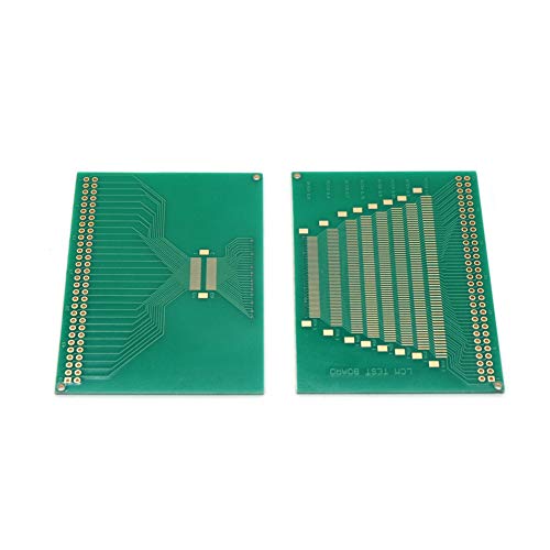Treedix 6pcs 60PIN 0.5-1.0mm Pitch Test Board TFT LCD Universal Test Board 2.54 Pitch Adapter Board