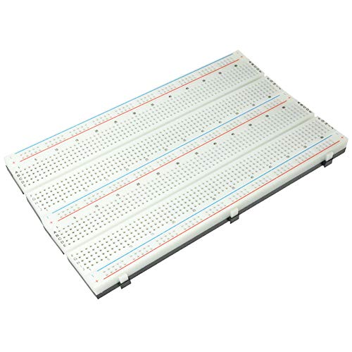 Treedix Solderless Breadboard Prototype Board Kit Compatible with Arduino Beginner Arduino Starter Shield Prototyping and Testing