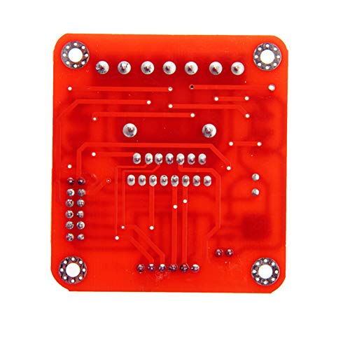 Treedix 2 pcs L298N Motor Drive Board Dual H-Bridge Motor Drive Module Compatible with Arduino Board DC Stepper Motor Robot Smart Car