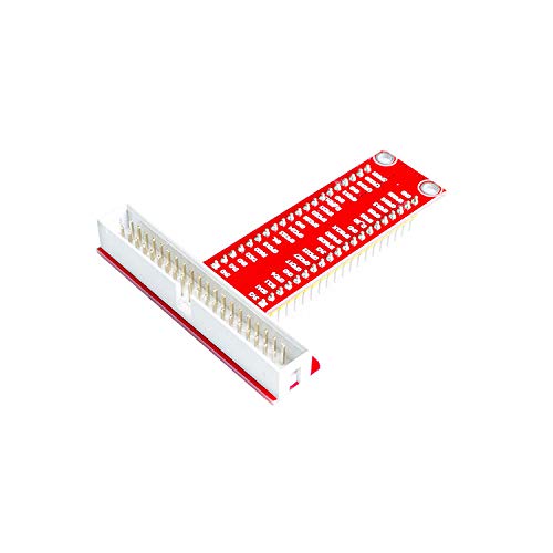 Treedix GPIO Breakout Expansion Kit Compatible with Raspberry Pi, T-Type Expansion Board, Female - Male Rainbow Ribbon Cable