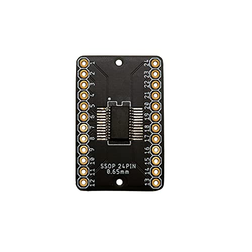 Treedix SSOP 0.65MM/SOP 1.27MM to DIP Adapter PCB Proto Board SMD to DIP Adapter SMD Converter Breakout Board