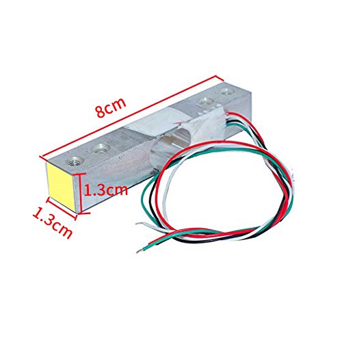 Treedix Digital Load Cell Weight Sensor 1kg/5KG/10kg/20kg Portable Electronic Kitchen Scale + HX711 Weighing Sensors Ad Module