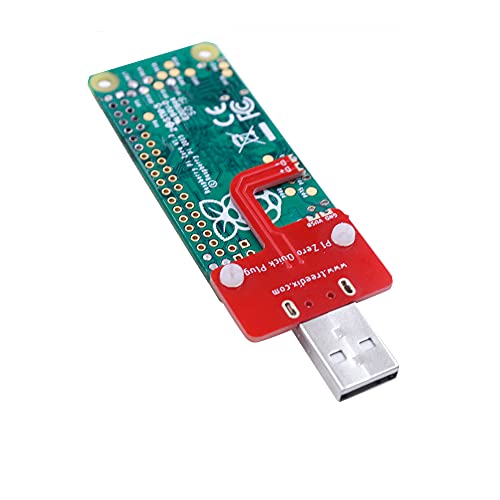 Treedix Compatible with Raspberry Pi Zero V1.3/Zero W/WH USB-Micro to USB-A Adapter Pi USB Adapter Plug into Computer USB Port Power Supply and USB OTG Available
