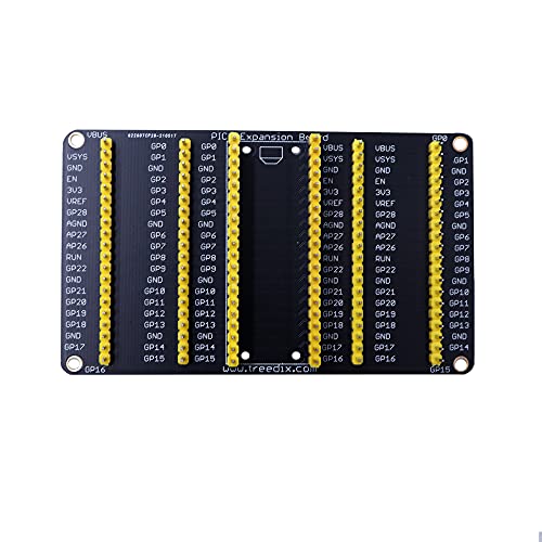 Treedix Compatible with Raspberry Pi Pico GPIO Expander External Expansion Board Two Sets of 2x20 Male Header for Connecting More Expansion Modules