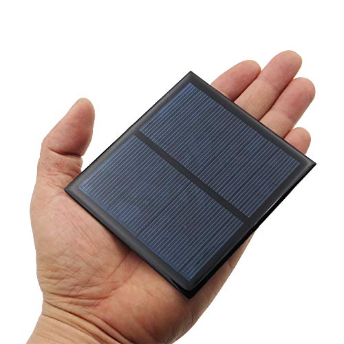 Treedix  Polysilicon Solar Panel Glue Solar Cell Battery Charger DIY Solar Product Mini Small Solar Panel Module Kit Polycrystalline Silicon