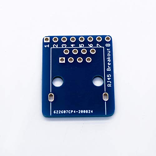Treedix RJ45 Ethernet Connector Breakout Board Compatible with Ethernet DMX-512 RS-485 RS-422 RS-232