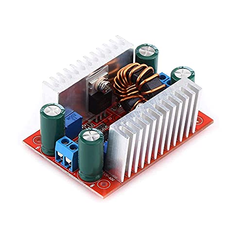 Treedix 400W Modulo Convertitore Boost DC-DC Step-up, Modulo di Alimentazione a Corrente Costante con Input da DC8.5V a 50V, Modulo Boost Alta Potenza a Tensione e Corrente Costante, Driver Boost per LED