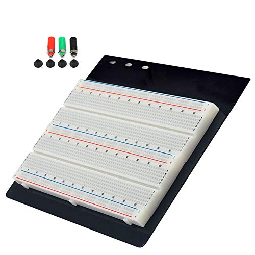 Treedix Solderless Breadboard Prototype Board Kit Compatible with Arduino Beginner Arduino Starter Shield Prototyping and Testing