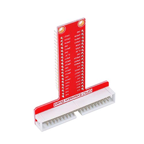 Treedix GPIO Breakout Expansion Kit Compatible with Raspberry Pi, T-Type Expansion Board, 26 Pin Male - Female - Male Extension Cable