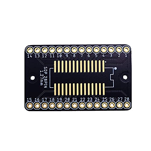 Treedix SSOP 0.65MM/SOP 1.27MM to DIP Adapter PCB Proto Board SMD to DIP Adapter SMD Converter Breakout Board