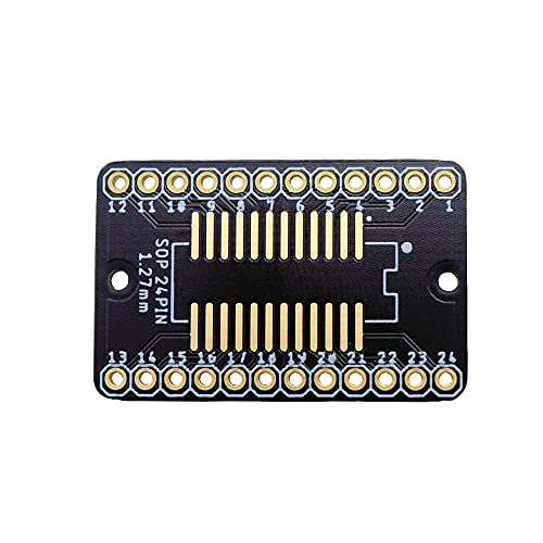 Treedix SSOP 0.65MM/SOP 1.27MM to DIP Adapter PCB Proto Board SMD to DIP Adapter SMD Converter Breakout Board