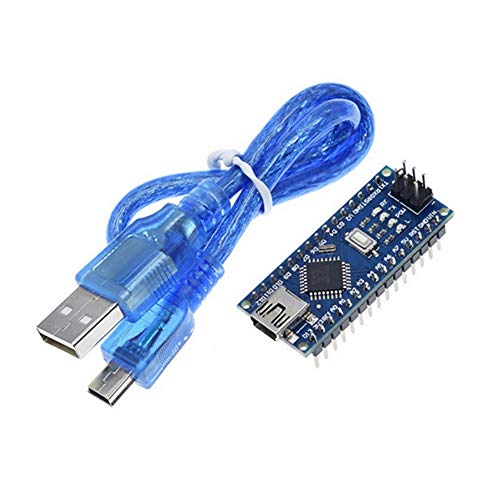 Treedix 2pcs ATmega328P Micro Controller Module Board Compatible with Arduino Mini Nano Board V3.0 Peojects