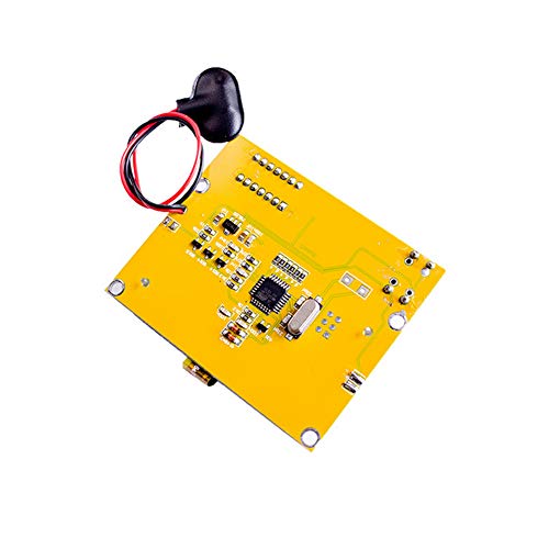 Treedix LCR-T4 Mega328 Graphical Transistor Tester Kit SCR ESR Transistor Diode Resistance and Capacitance Meters with Battery Buckle and Acrylic Case