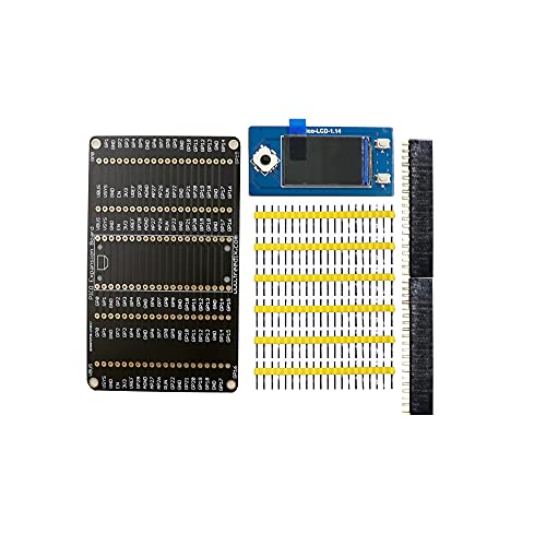 Treedix Compatible with Raspberry Pi Pico GPIO Expander External Expansion Board Two Sets of 2x20 Male Header for Connecting More Expansion Modules