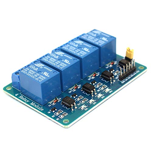 Treedix 5V 2, 4, 8Channel Relay Module with Optocoupler Isolation Relay Control Board Compatible with Arduino UNO R3 Raspberry Pi DSP AVR PIC ARM