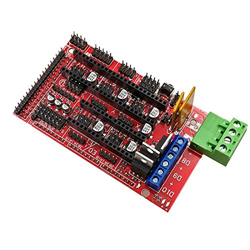 Treedix RAMPS 1.4 Control Panel 3D Printer Control Board Reprap Control Board RAMPS 1.4 Mega Shield Compatible with Arduino Mega 2560