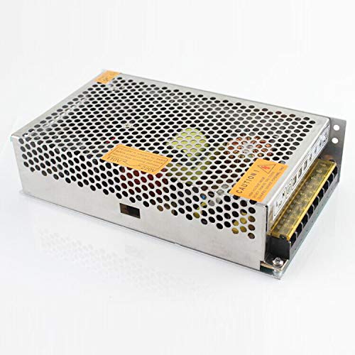 Treedix 12V 30A 360W Switching Power Supply TransCompatible withmer Adapter Converter AC110V/220V to DC Compatible with WS2812B WS2811 WS2801 APA102 LED Strip Pixel Light, CCTV (12V 360W)