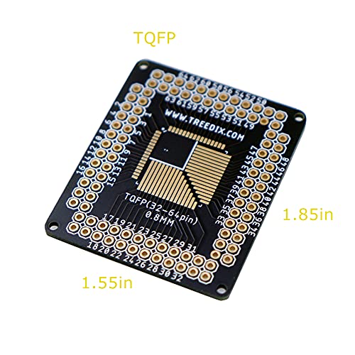 Treedix SSOP 0.65MM/SOP 1.27MM to DIP Adapter PCB Proto Board SMD to DIP Adapter SMD Converter Breakout Board