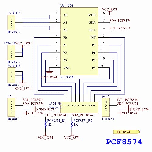 Treedix 5PCS IO Expansion Module I/O Expansion Module I2C Compatible with AVR STM8 C8051F Arduino