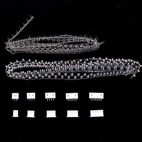Treedix 460pcs JST Connector Kit with 2.54mm Female Terminals Connector JST-XH 2P/3P/4P/5P/6P Female Housing Connector and Male Pin Connectors