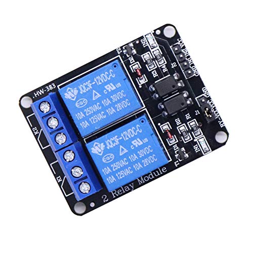 Treedix 5V 2, 4, 8Channel Relay Module with Optocoupler Isolation Relay Control Board Compatible with Arduino UNO R3 Raspberry Pi DSP AVR PIC ARM