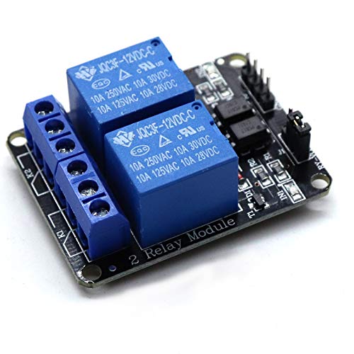 Treedix 5V 2, 4, 8Channel Relay Module with Optocoupler Isolation Relay Control Board Compatible with Arduino UNO R3 Raspberry Pi DSP AVR PIC ARM