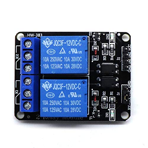 Treedix 5V 2, 4, 8Channel Relay Module with Optocoupler Isolation Relay Control Board Compatible with Arduino UNO R3 Raspberry Pi DSP AVR PIC ARM