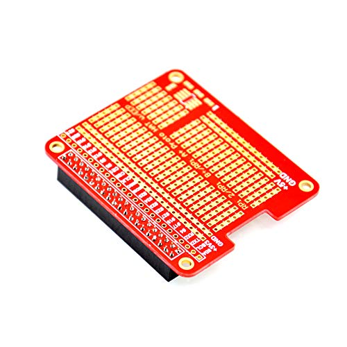 Treedix 2個 プロトタイプ HAT シールドボード 拡張ボード GPIO DIY 溶接キット Raspberry Pi 2/3A+/3B+ 対応