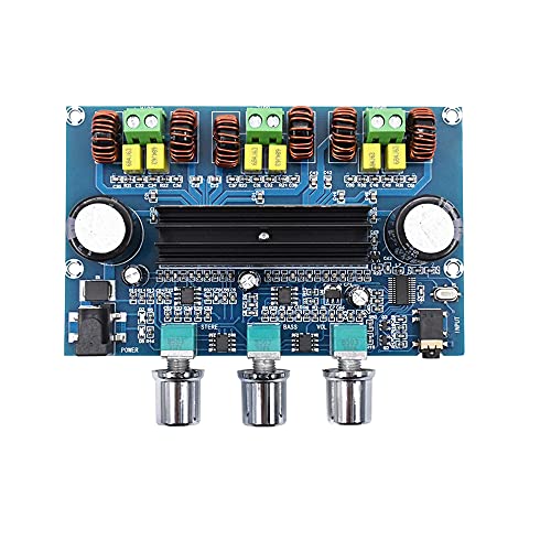 Treedix XH-A305 High-Power Digital Power Amplifier Board TPA3116D2 Digital Power Amplifier 2.1 Channel with AUX