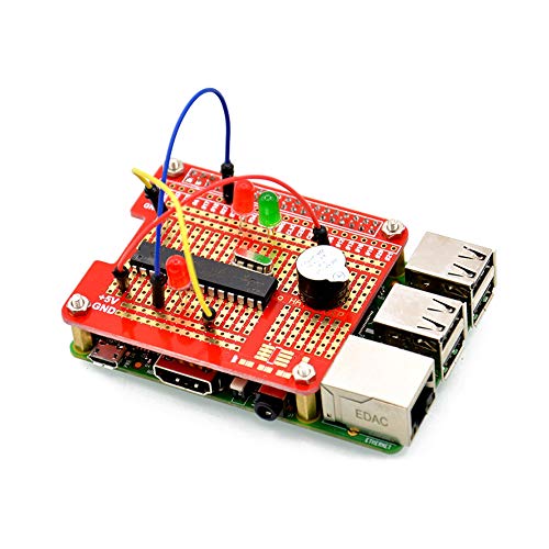 Treedix 2個 プロトタイプ HAT シールドボード 拡張ボード GPIO DIY 溶接キット Raspberry Pi 2/3A+/3B+ 対応