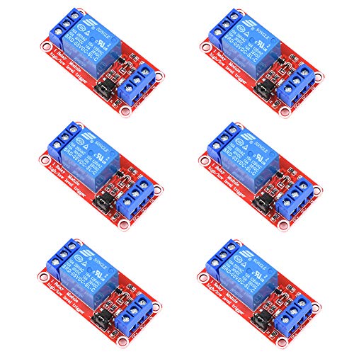 Treedix 5-12v Relay Module with Optocoupler Isolation Relay Control Board Compatible with Arduino UNO R3 Raspberry Pi DSP AVR PIC ARM